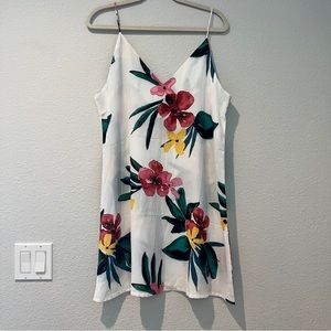 White Floral Dress